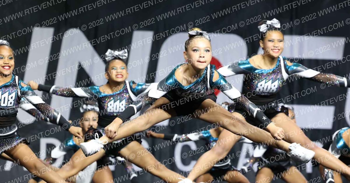 808 ANGEL SHARKS · The Pinnacle Cheerleading Championship