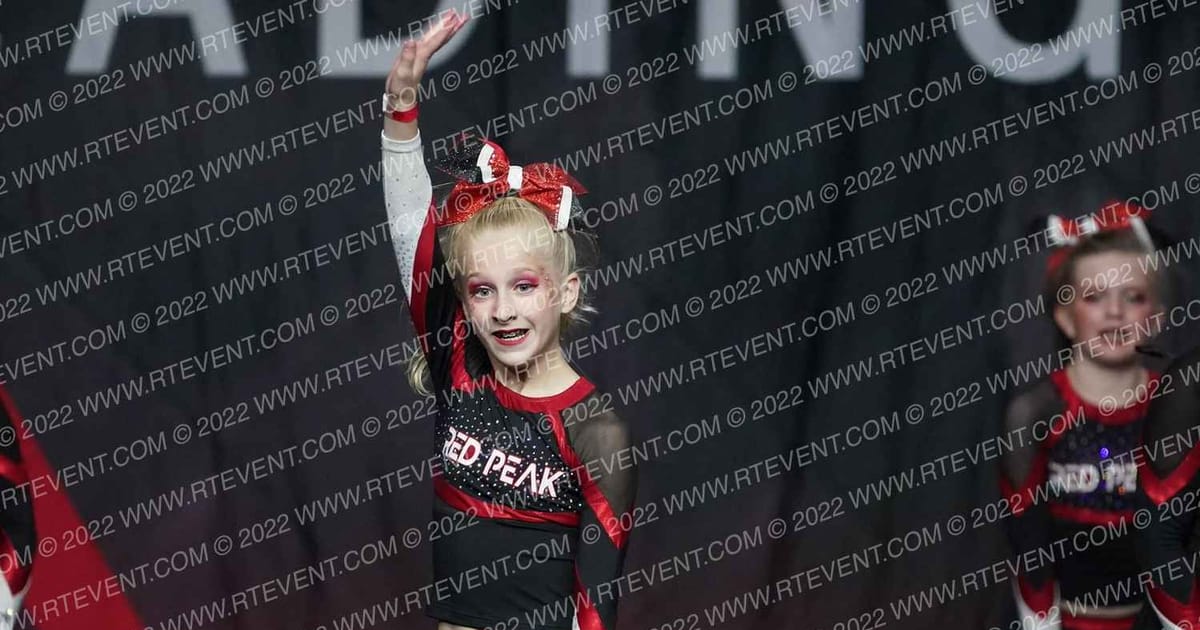 RED PEAK STORM · The Pinnacle Cheerleading Championship