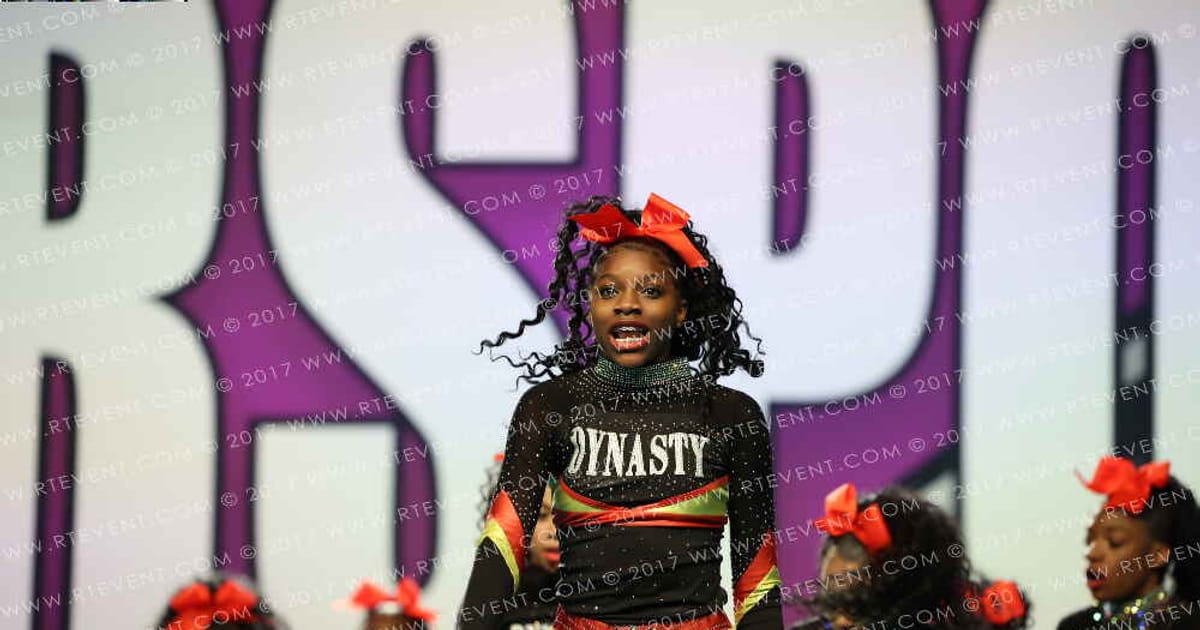 Dynasty Spirit Elite All Star Red Flames · CHEERSPORT NATIONALS HALL C1
