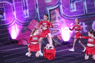 Envy cheerleading Rebels
