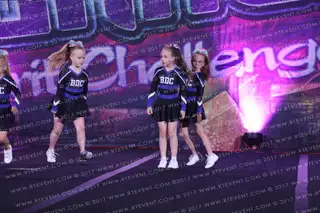 Blue Dynamite Cheerleaders Flare