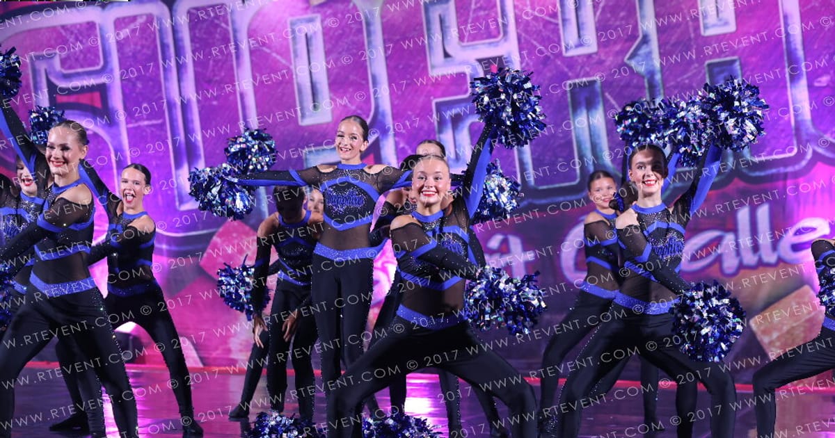 Sapphire Cheer and Dance GOLD · Superhero Spirit Challenge