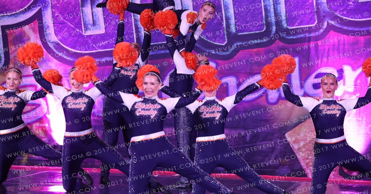 Electric Candy Cheerleaders Select · Superhero Spirit Challenge