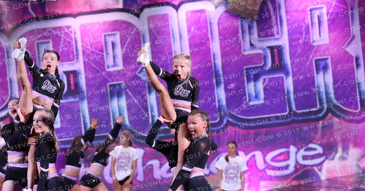 Glow Extreme Cheer and Dance Bejewelled · Superhero Spirit Challenge
