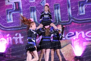 Blue Dynamite Cheerleaders Blaze