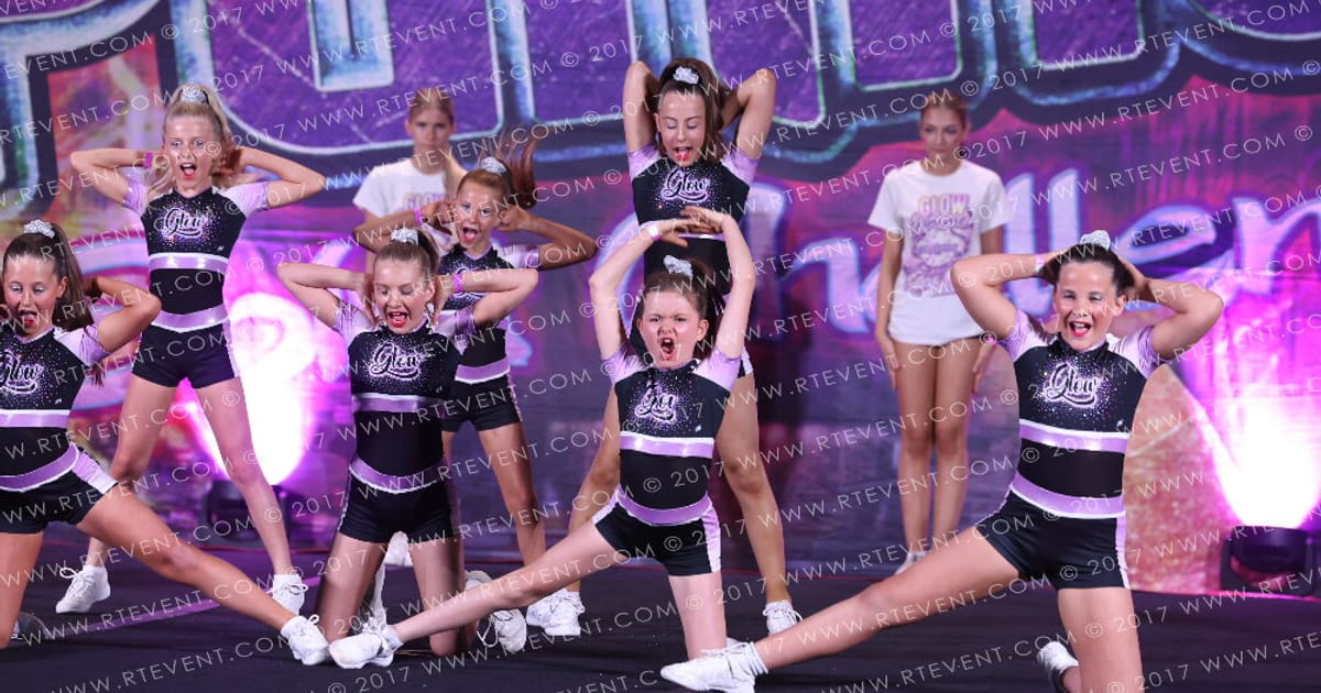 Glow Extreme Cheer and Dance Afterglow · Superhero Spirit Challenge