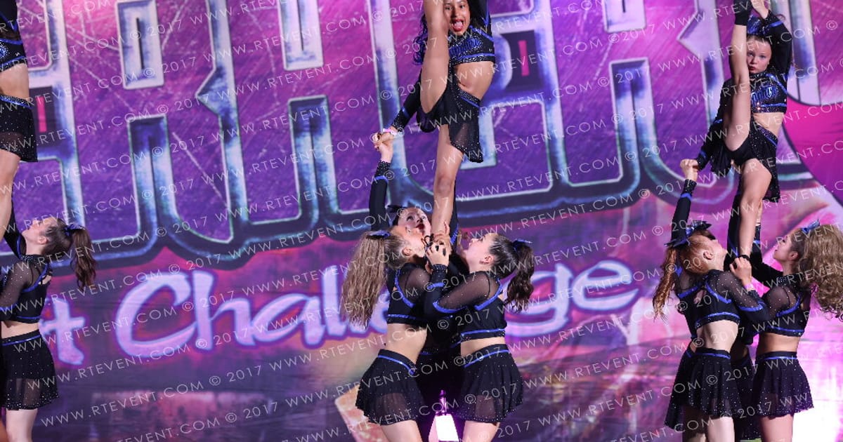 Sapphire Cheer and Dance TURQUOISE · Superhero Spirit Challenge