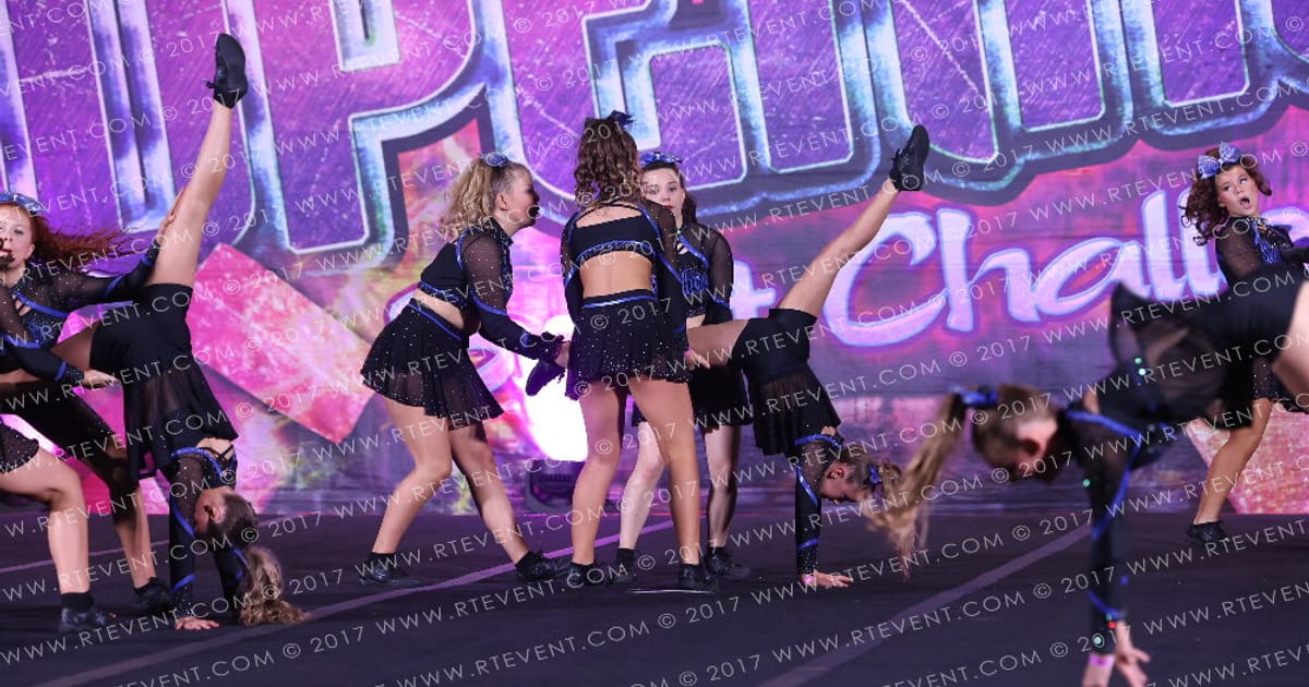 Sapphire Cheer and Dance RUBY · Superhero Spirit Challenge