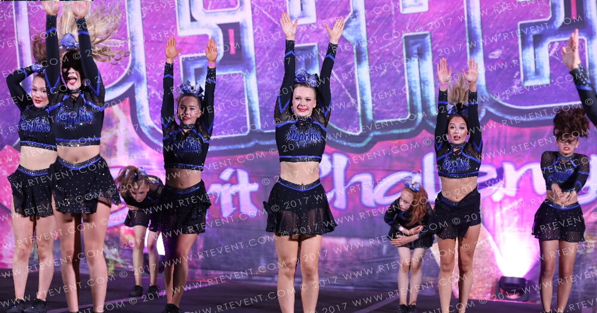Sapphire Cheer and Dance COBALT · Superhero Spirit Challenge