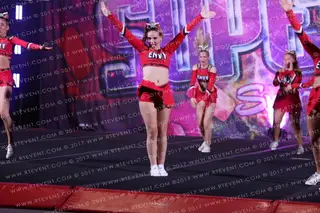 Envy cheerleading Rebellion
