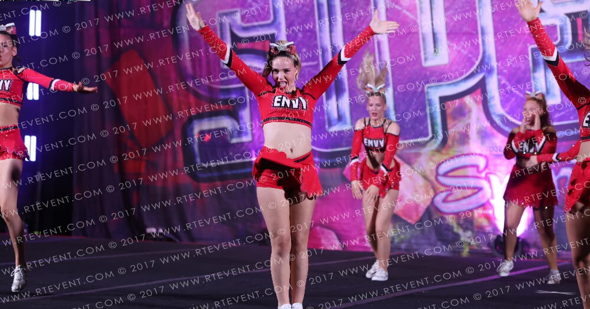 Envy cheerleading Rebellion · Superhero Spirit Challenge