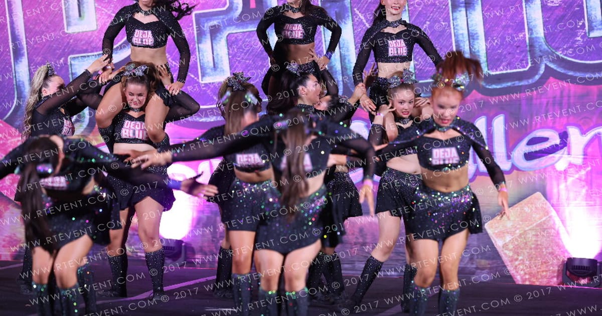 Strike Force Cheer Deja Blue · Superhero Spirit Challenge