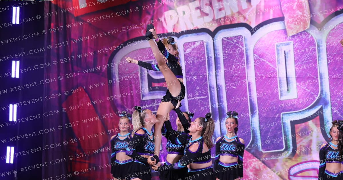 Elite Evolution Cheer  and Dance Smoke · Superhero Spirit Challenge