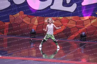 East Coast Warriors cheer and dance Arlo Mowatt