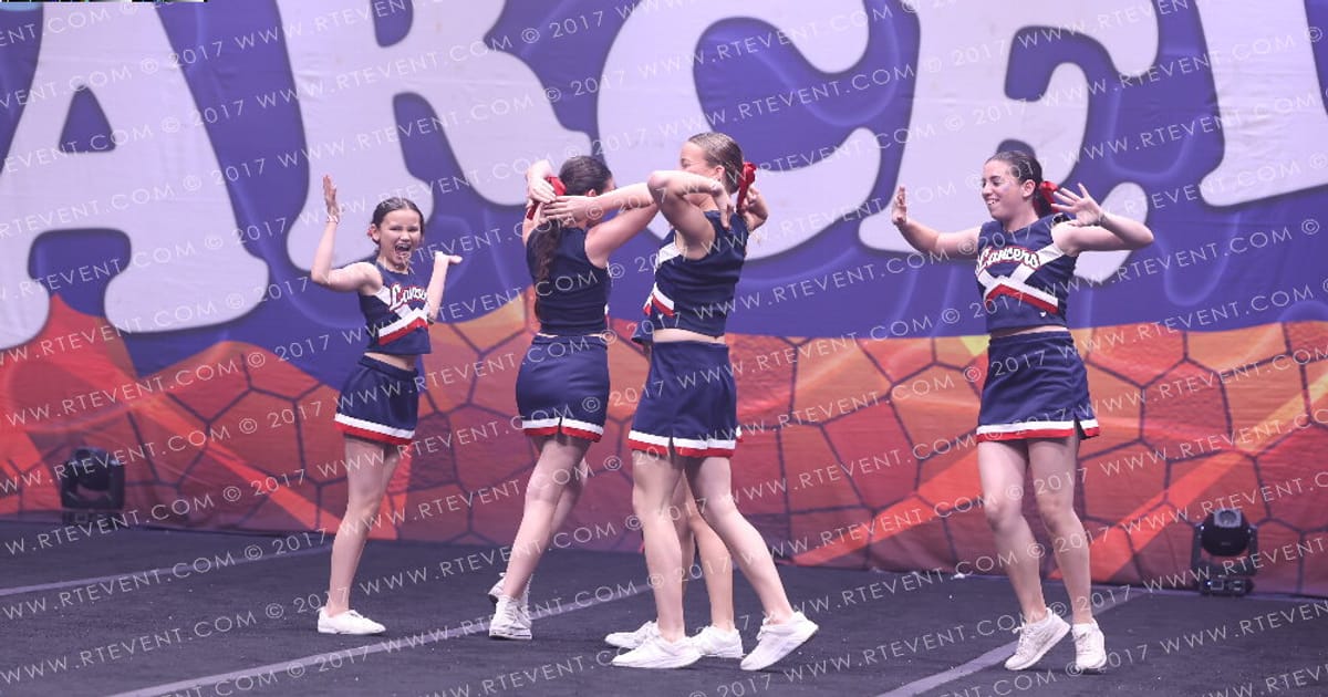 American School of Madrid Senior Level 3 Stunt Group · FC Barcelona