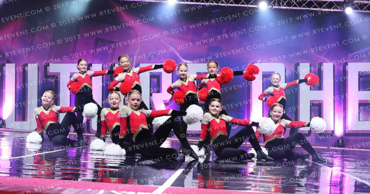 Gold Star Cheer and  Dance Solar Flares · FC Internationals