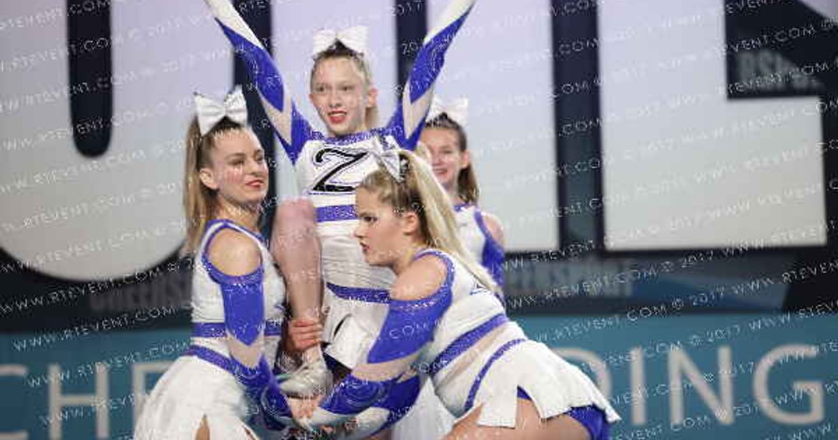 Zone Cheer All-Stars Steel · CHEERSPORT NATIONALS HALL C2