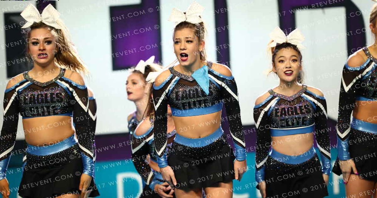 Eagles Elite Cheerleading Cobalt · CHEERSPORT NATIONALS HALL B3