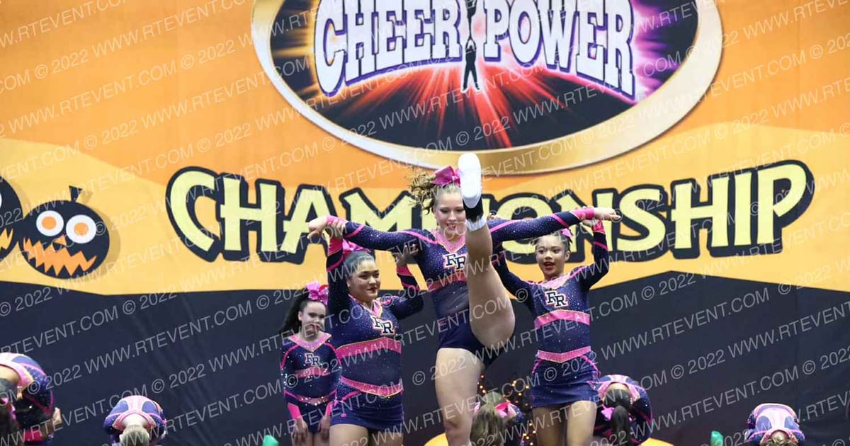 Round Rock Elite Youth Cheer Fierce Lady Tigers · ACP Halloween Challenge