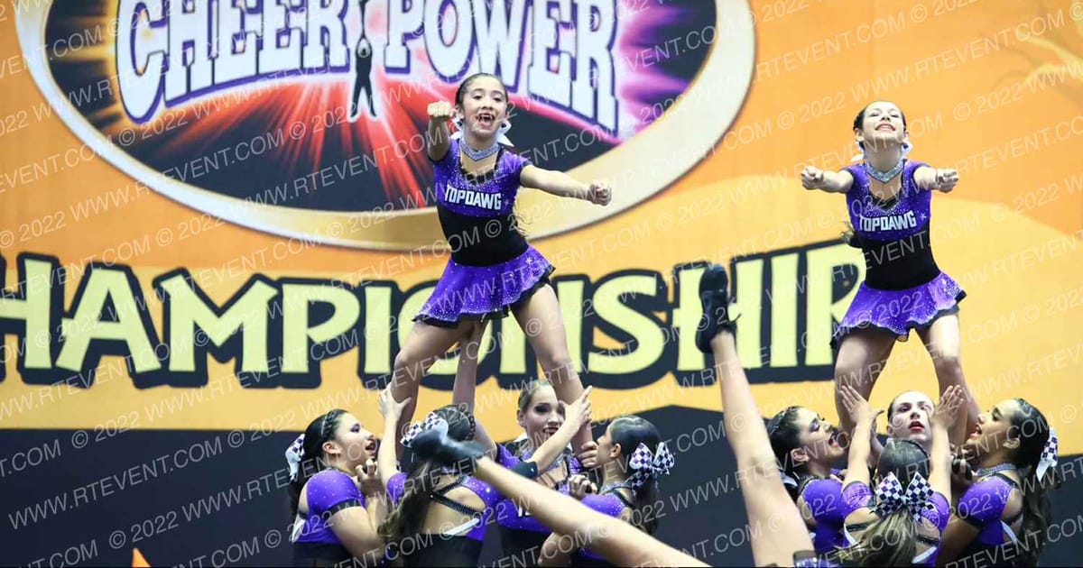 Top Dawg Cheer & Tumbling Purple Reign · ACP Halloween Challenge