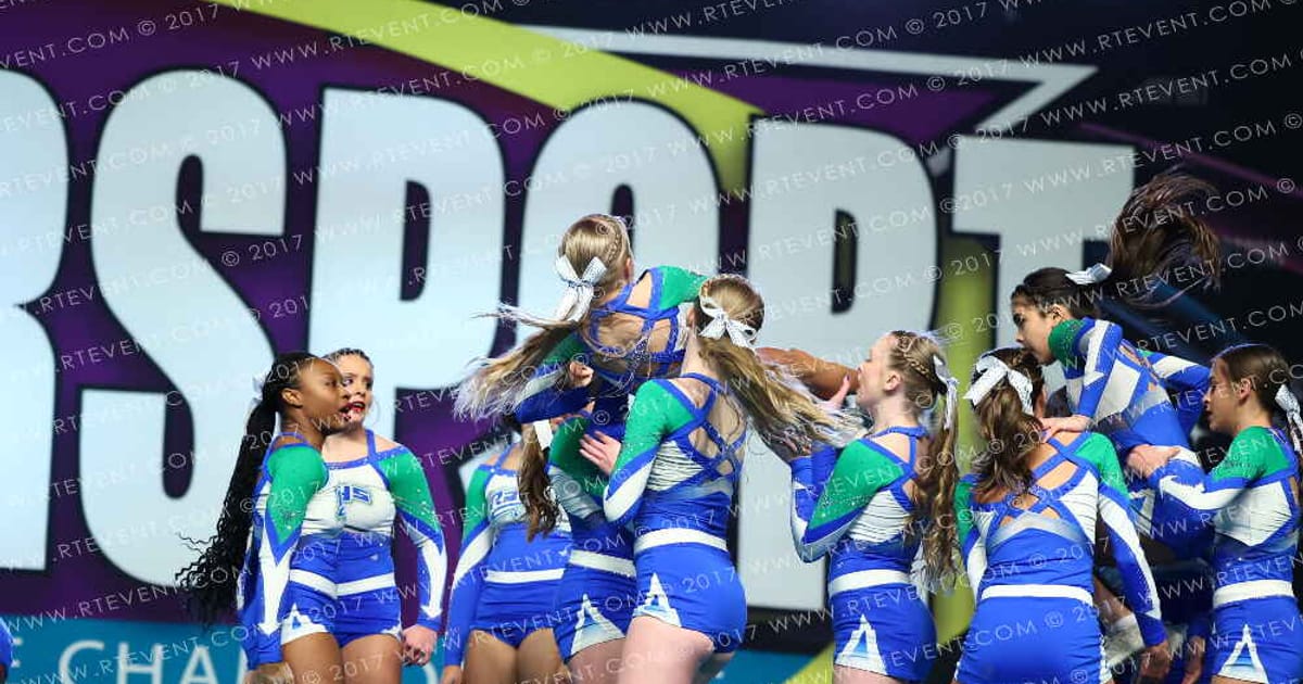 The Stingray All Stars Royal · CHEERSPORT NATIONALS HALL B2