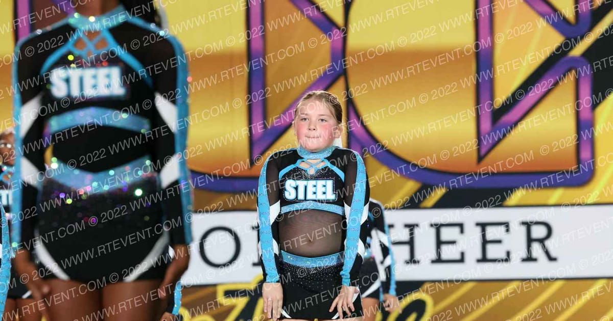 Steel Athletics Cheer Lightning · Turkey Time Cheer and Dance Tournament