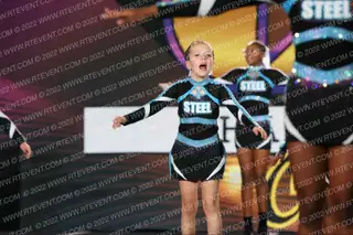 Steel Athletics Cheer Lightning