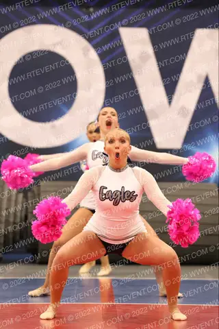 ALA Gilbert North Dance varsity pom 2 2 2