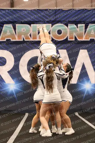 American Leadership Academy Gilbert North JHHS All girl stunt