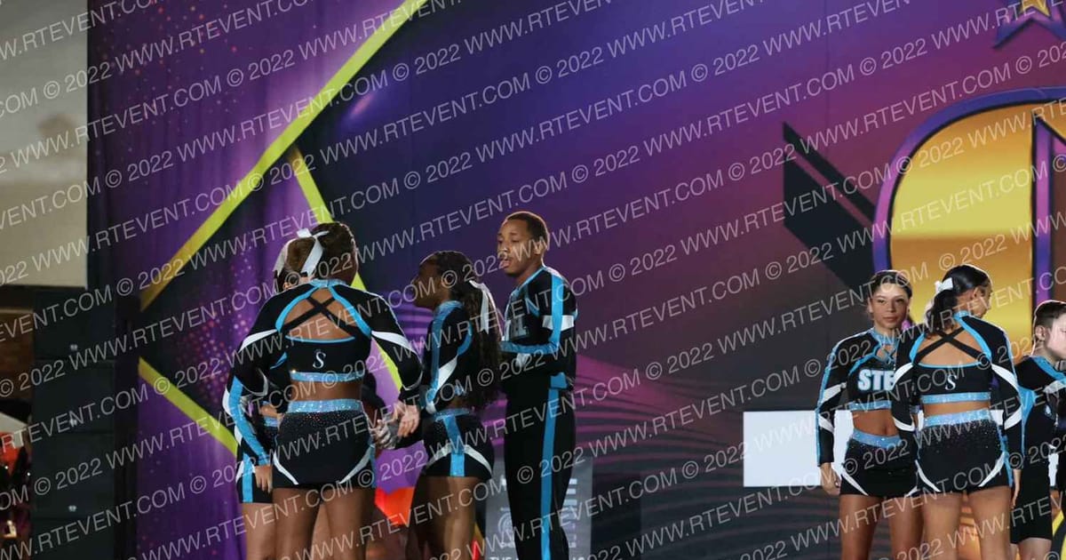 Steel Athletics Cheer Black-Ops · Turkey Time Cheer and Dance Tournament
