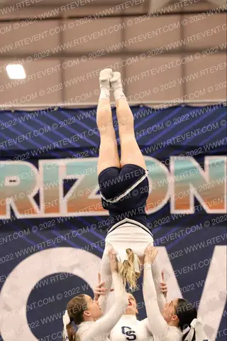 Cactus Shadows High School All Girl Stunt