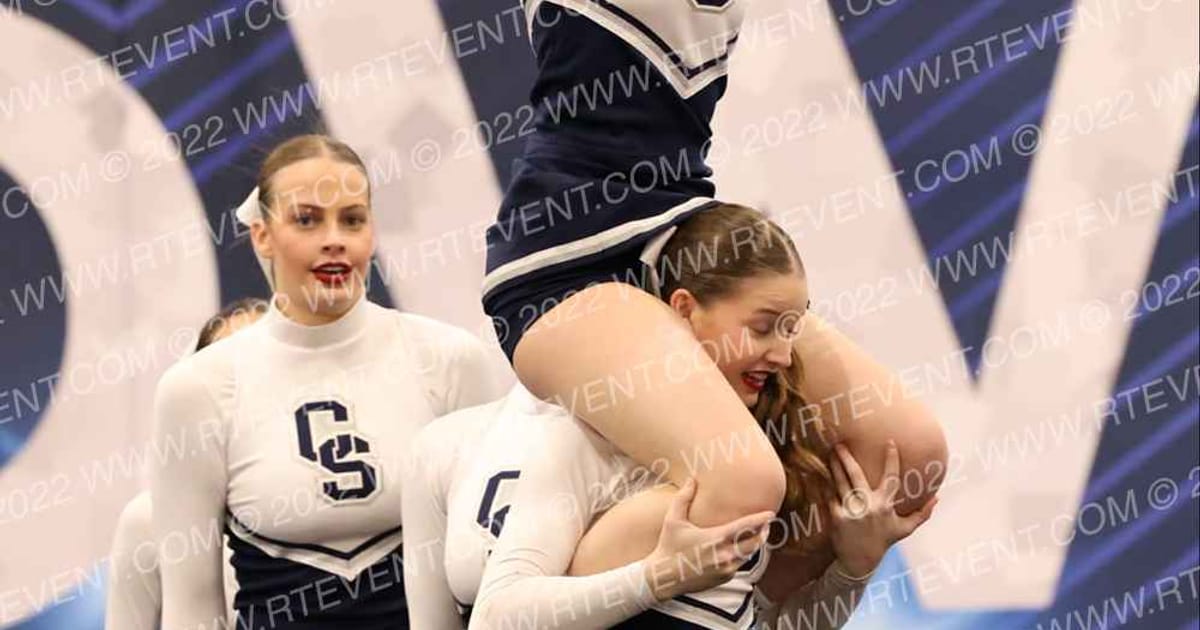 Cactus Shadows High School All Girl Stunt · Arizona Crown