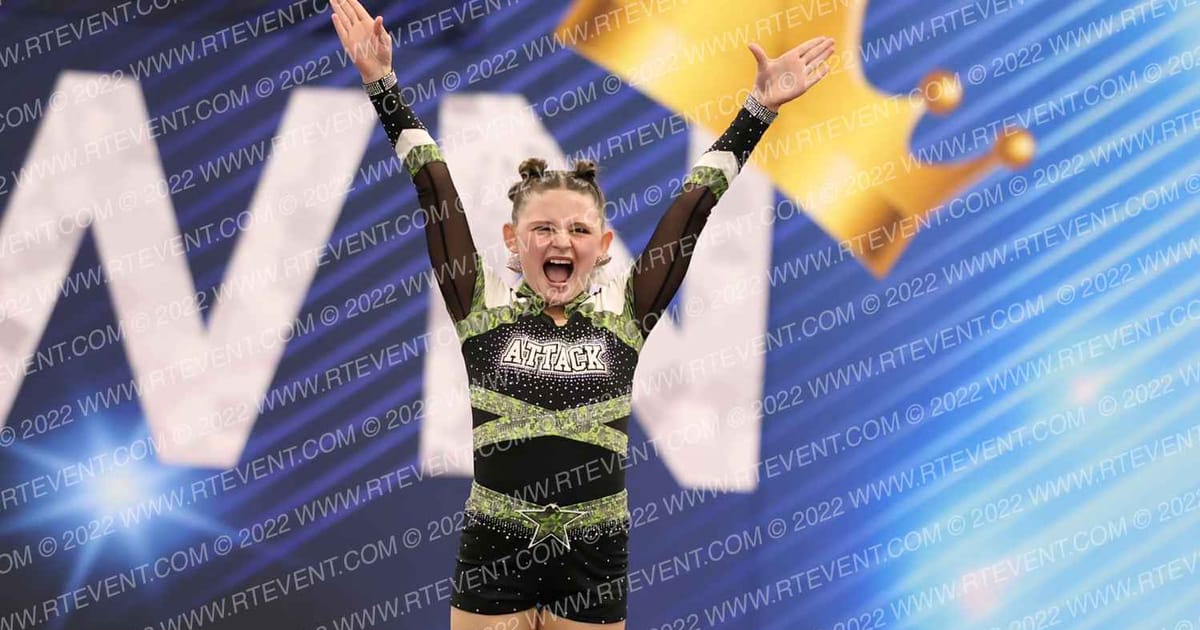 Attack Cheer Elite Lucille Floyd · Arizona Crown