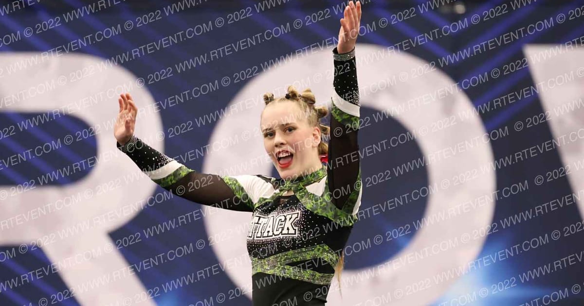 Attack Cheer Elite Zara Matthews · Arizona Crown
