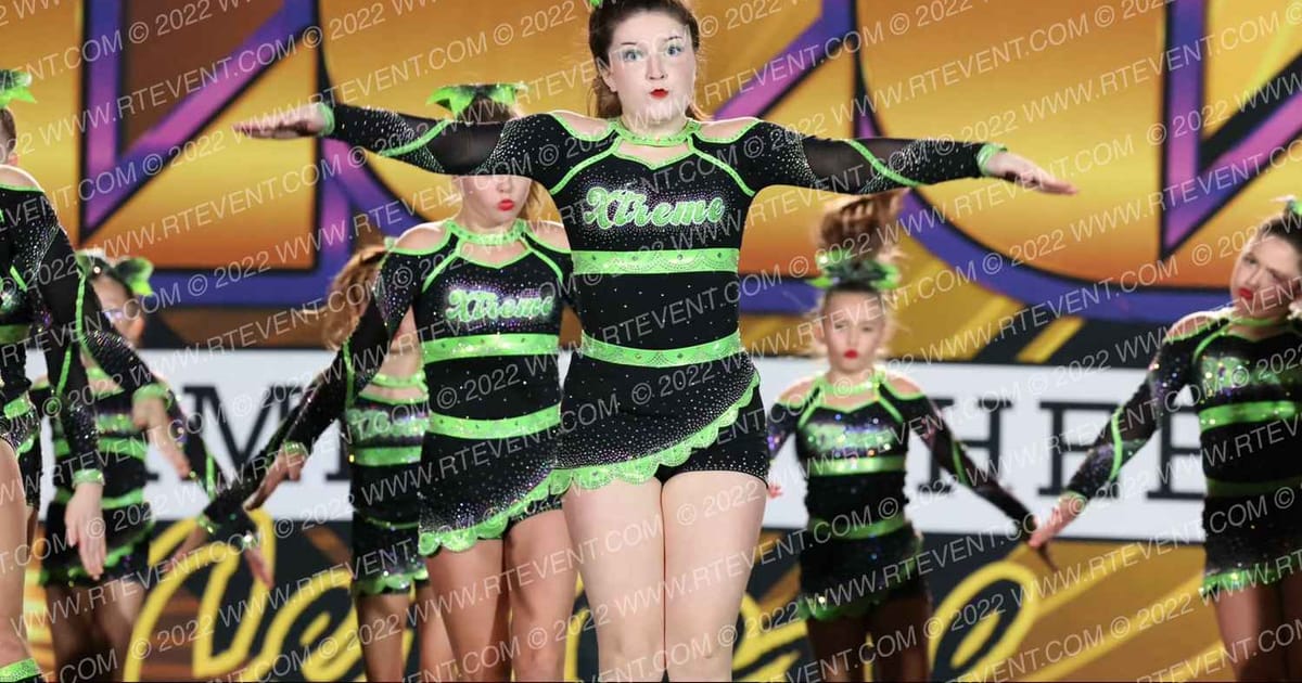 Geneva Xtreme Cheer Material Girls · Turkey Time Cheer and Dance Tournament