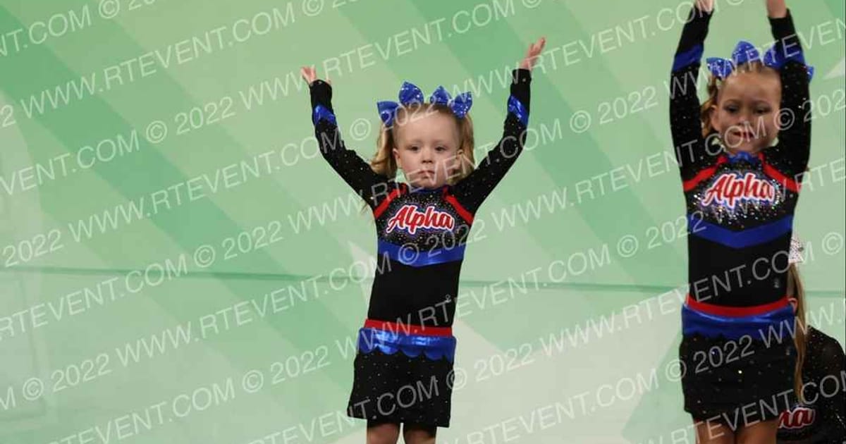 Alpha Company Tumbling and Cheer Tiny Generals · CSG Indy Challenge