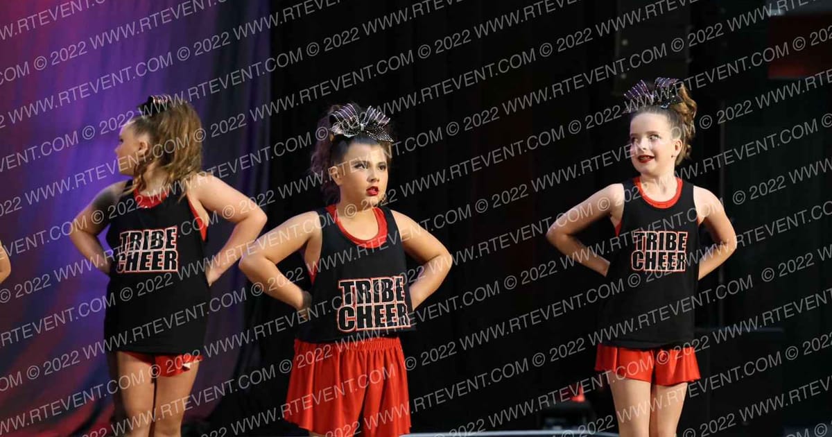 Tribe Cheer Firebirds · Cheer Power Disco Showdown Tulsa DIDII