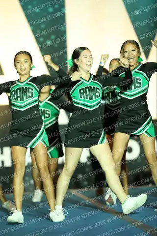 SAN JOAQUIN RAMS MIDGET CHEER