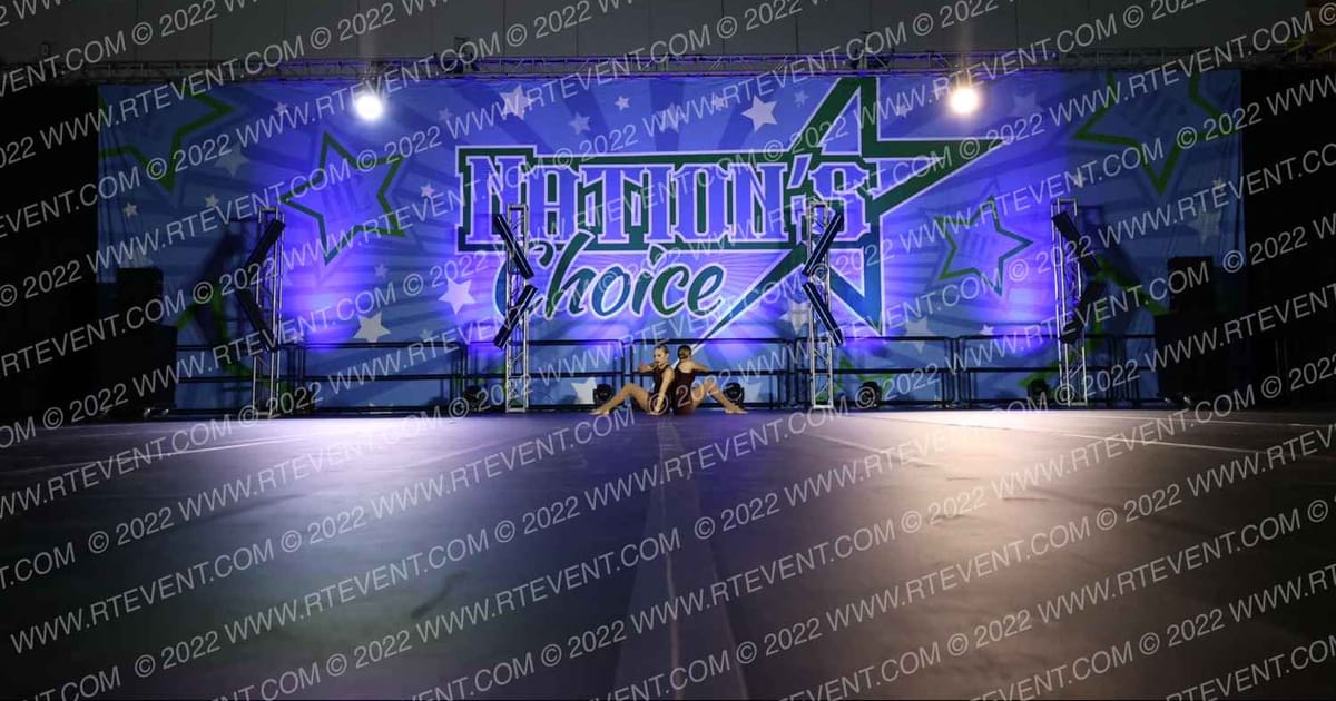 Lake Country Dance Studio Kaydence Christenson and Emma Goetsch · Nations Choice Dance Grand Cheer Showdown