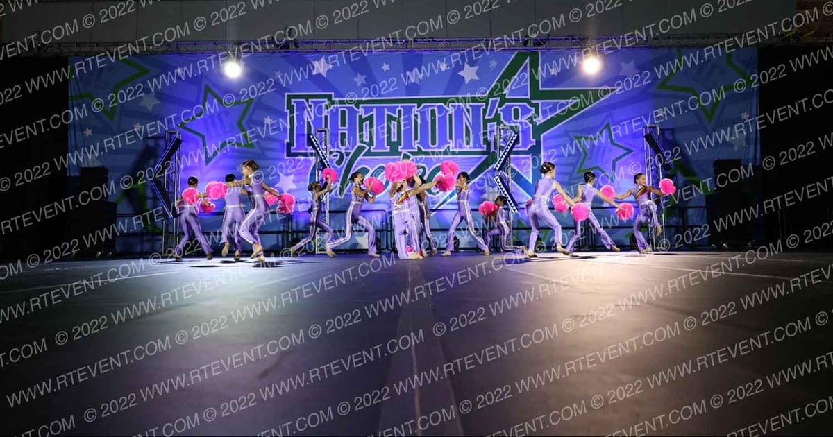 Studio 22 Mini All Star Pom · Nations Choice Dance Grand Cheer Showdown
