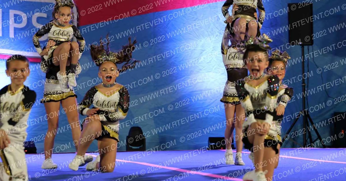 Celebrity Cheer COOL CATS · ALOHA Trenton Showdown
