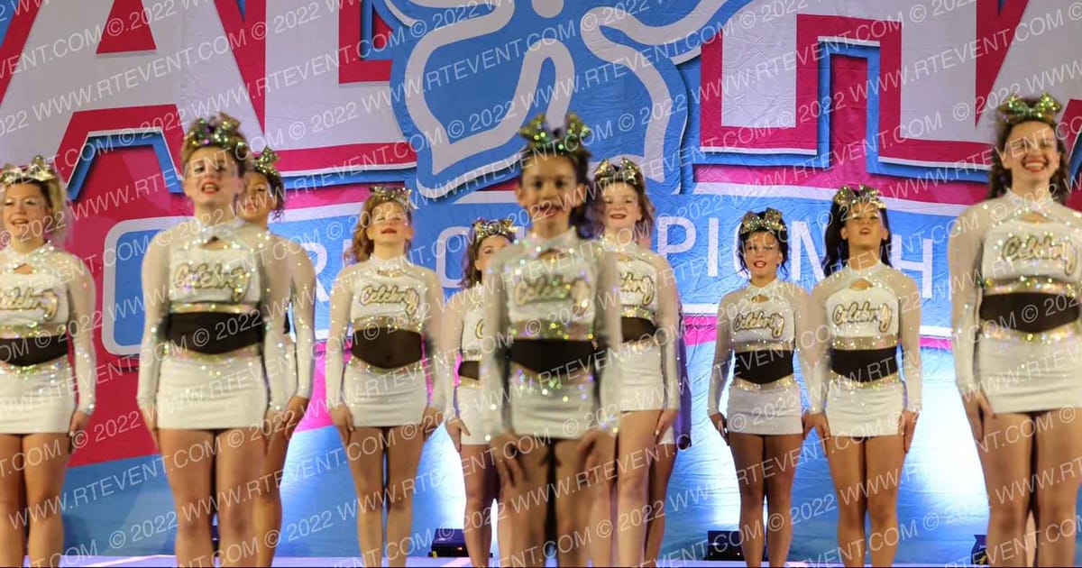 Celebrity Cheer CHEETAHS · ALOHA Trenton Showdown