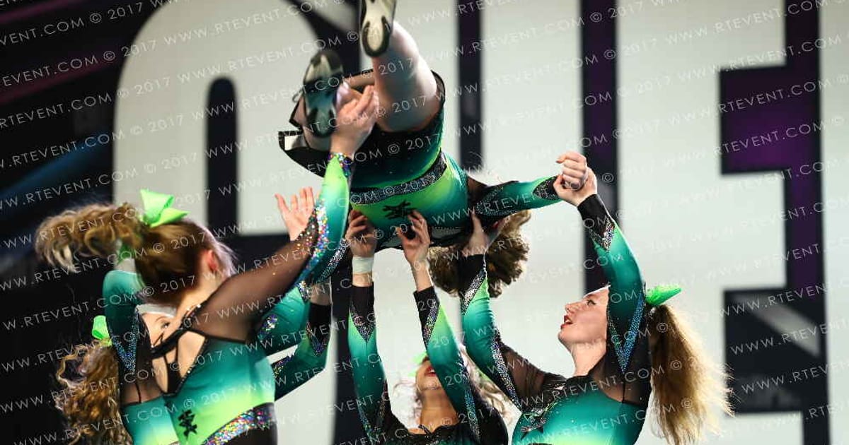 Element Elite Tumbling and Cheer OXYGEN · CHEERSPORT NATIONALS HALL B3