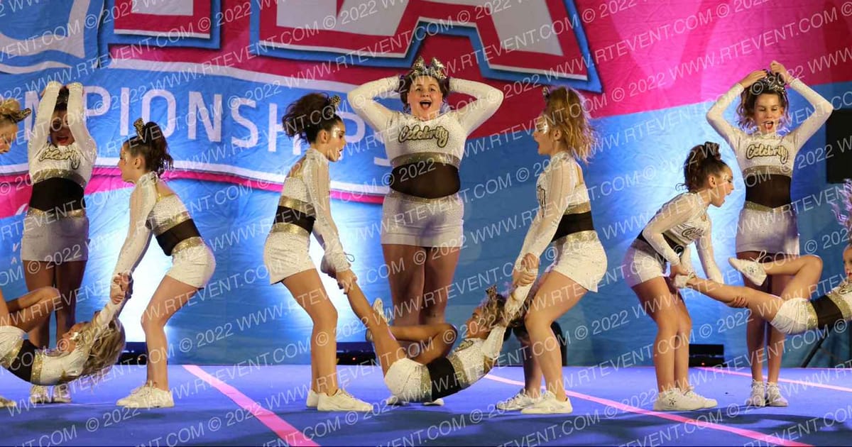 Celebrity Cheer SUPERMODELS · ALOHA Trenton Showdown