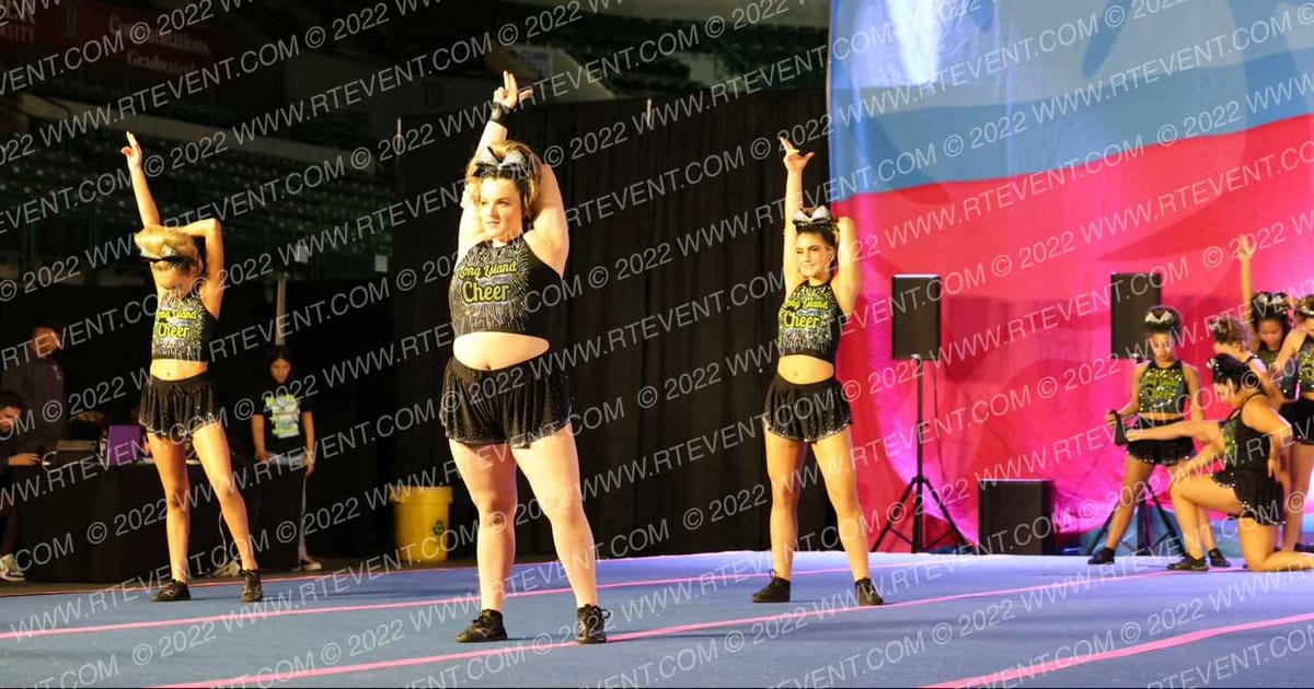 Long Island Cheer Gold · ALOHA Trenton Showdown