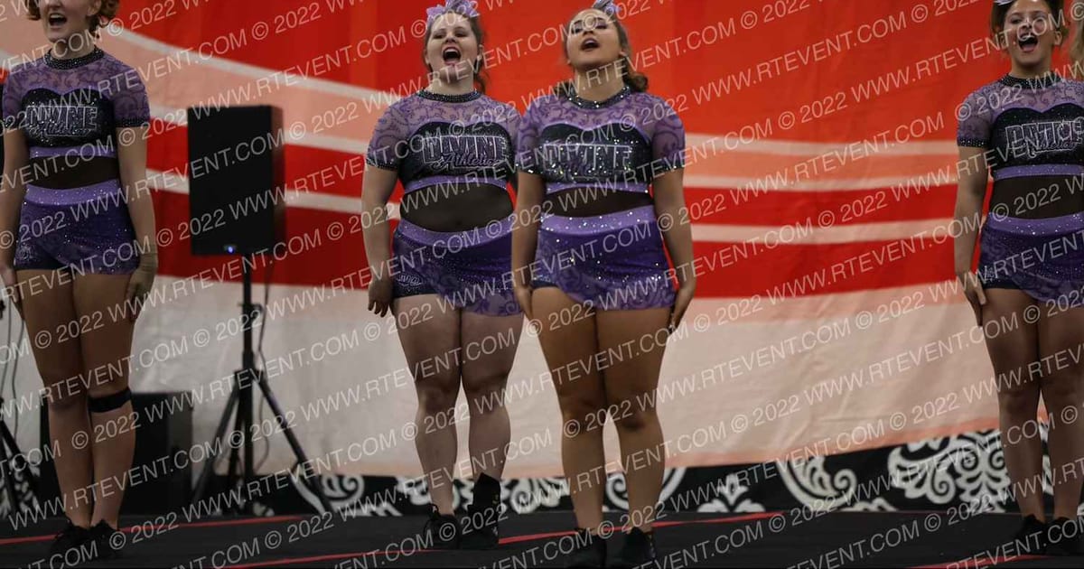 Divine Athletics Cheer Ultraviolet · Spirit Unlimited Harrisburg Challenge