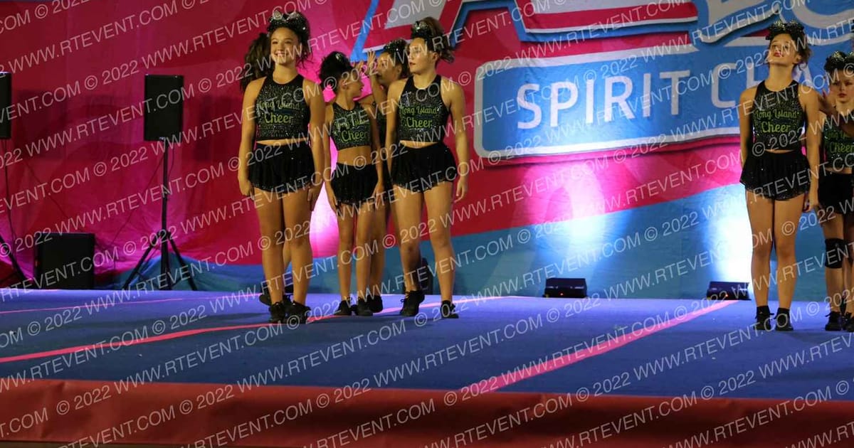 Long Island Cheer AQUA · ALOHA Trenton Showdown