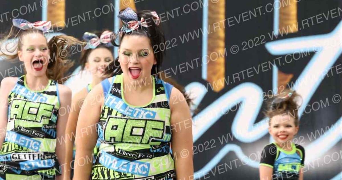 Athletic Cheer Force Liberty · Iconic Rock the Harvest