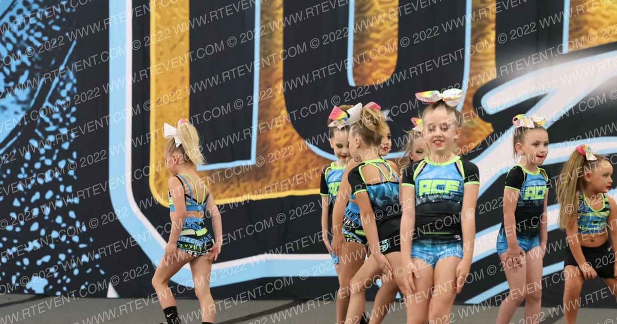 Athletic Cheer Force Starburst · Iconic Rock the Harvest