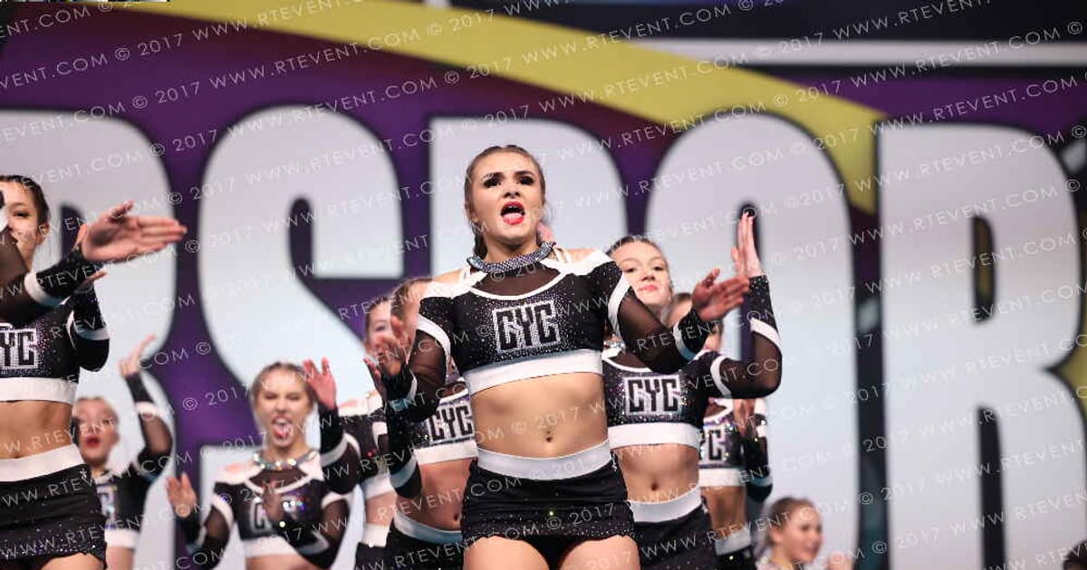 Legendary CYC All Stars Legendary CYC Raiders · CHEERSPORT NATIONALS HALL B5